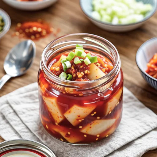 Seolleongtang-style Radish Kimchi (Kkakdugi)