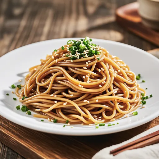 Natto and Shirasu Japanese-style Pasta
