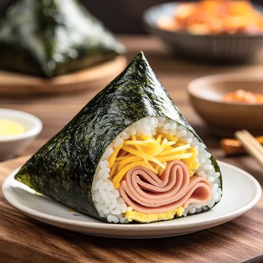 Heart-shaped Gimbap