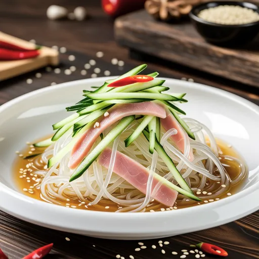 Cabbage and Glass Noodle Marinade