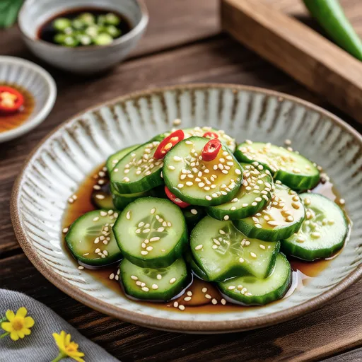 Non-Spicy Cucumber Salad