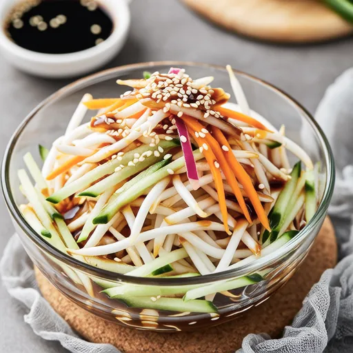 Crunchy and Tangy Bean Sprout Salad