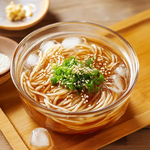 Kalte Udon-Nudeln