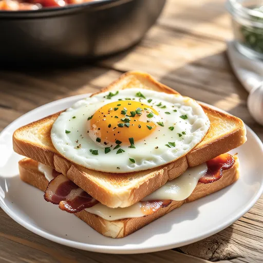 Open Toast Recipe with Air Fryer