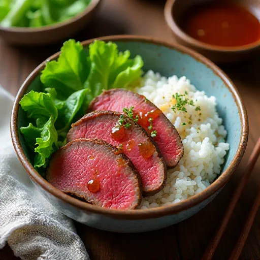 Microwave Roast Beef Bowl