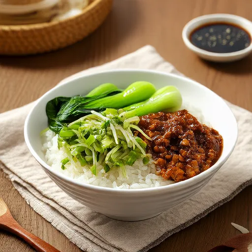 Bibimbap de Broto e Tofu