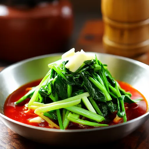 Spring Season Saebalnamul Geotjeori Recipe