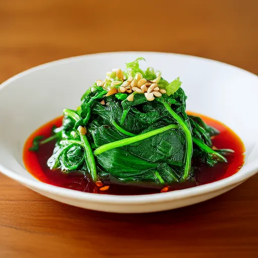 Spinach Doenjang Salad