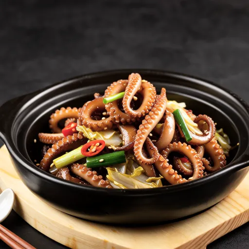 Spicy Stir-fried Squid