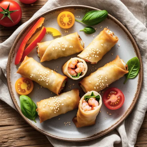 Shrimp Spring Roll Fry
