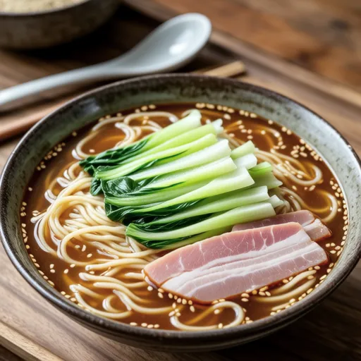 Spicy Miso Udon with Cabbage