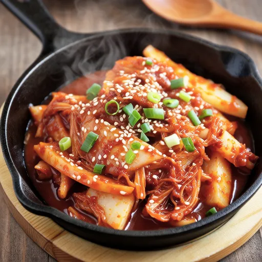 Non-Spicy Stir-Fried Young Radish Kimchi