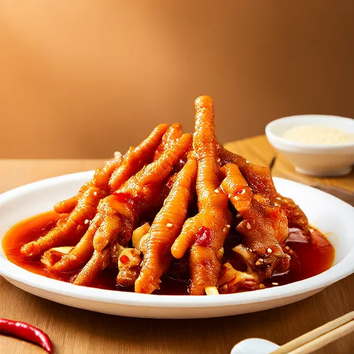 Lemon Braised Chicken Feet