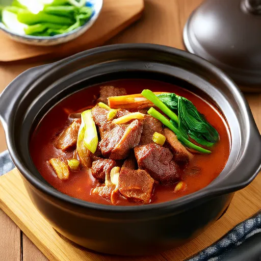 牛肉と白菜のシチュー