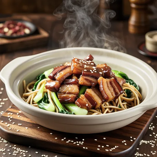 Vegetable and Pork Belly Stir-fry