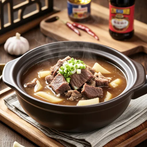 Rustic Beef Radish Soup