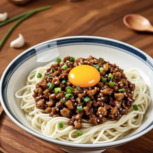 Meat Sauce Style Somen Noodles