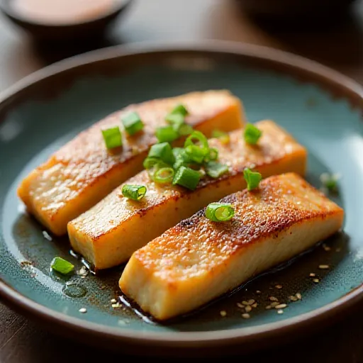 Grilled Yellowtail with Doubanjiang and Ponzu Sauce