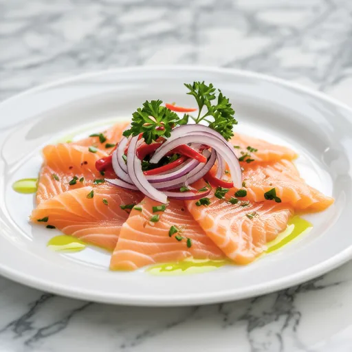 Salmon Carpaccio