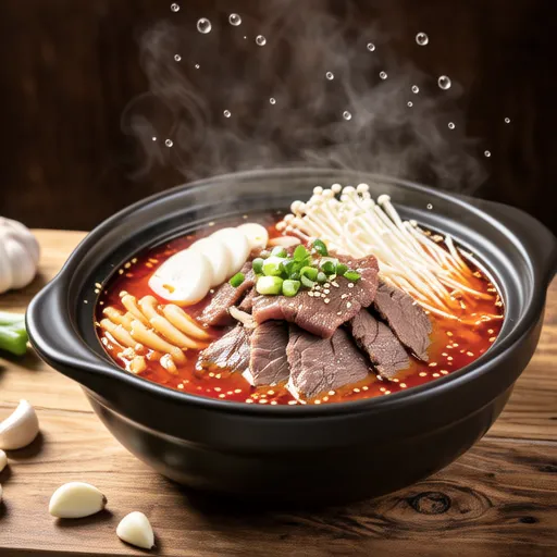 Spicy Korean Beef Radish Soup