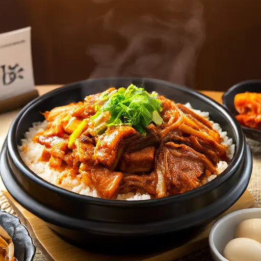Riso fritto con kimchi e tonno