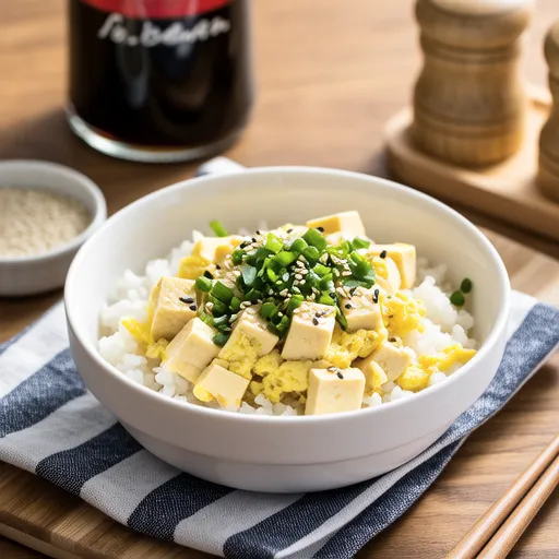 Tofu Rice for Diet