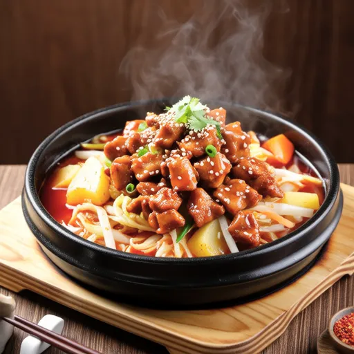 Spicy Chicken Stir-fry (매콤닭갈비)