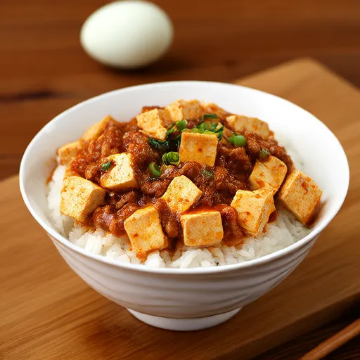 Spicy Tofu Rice Bowl