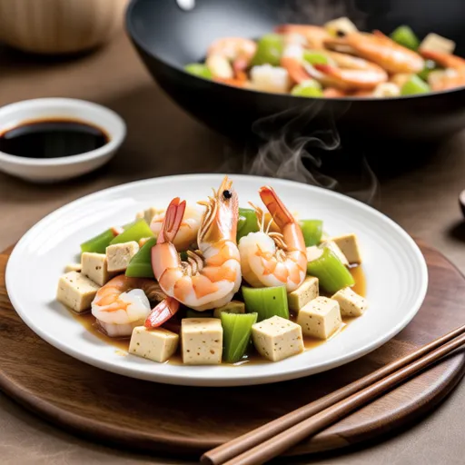 Shrimp and Bitter Melon Stir-fry (Champuru)