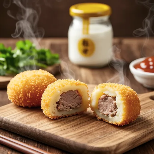 Potato Miso Mayo Croquettes