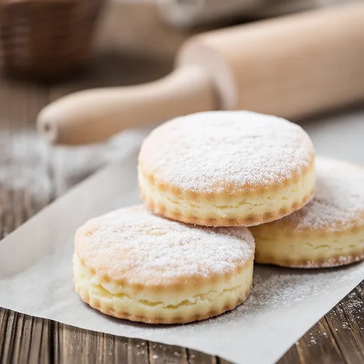 Cream Cheese Shortbread Cookies