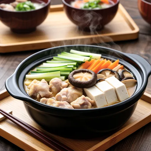 Agodashi Nabe (Flying Fish Broth Hot Pot)