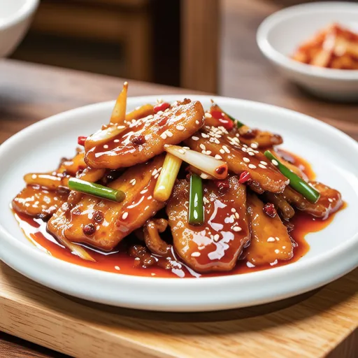 Stir-fried Fish Cake with Oyster Sauce
