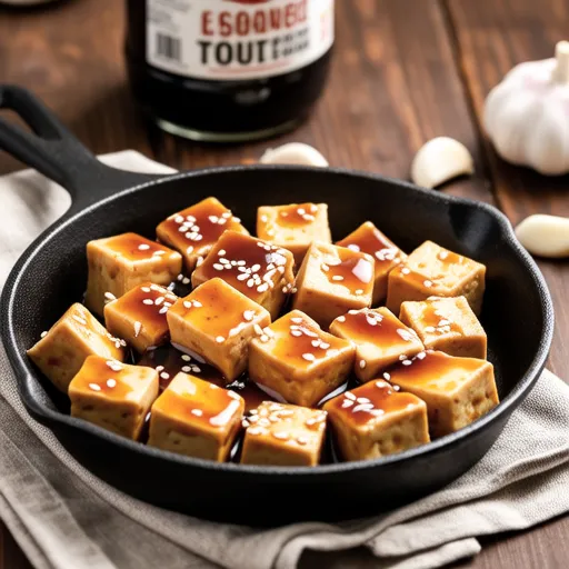 Crispy Tofu with Sweet and Savory Sauce