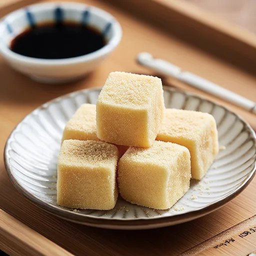 Tofu Warabi Mochi Style