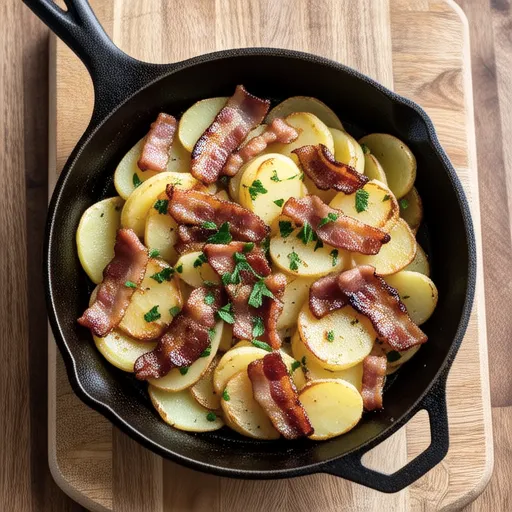 Potato and Bacon Sauté