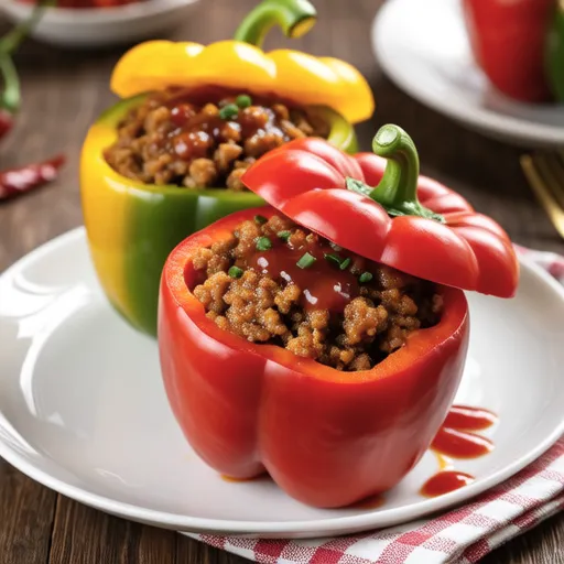 Simple Stuffed Bell Peppers