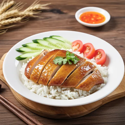 Pan-Cooked Thai Chicken Rice (Khao Man Gai)