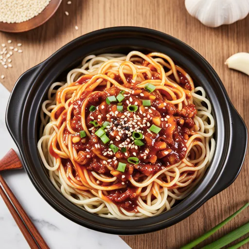 Cold Spicy Mixed Noodles (Mul Bibim Guksu)
