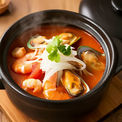 Curry de fruits de mer
