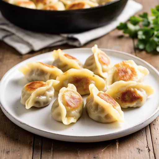 Sweet Potato Corn Cheese Dumplings