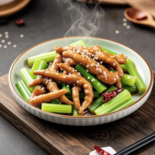Celery and Chicken Breast Stir-fry