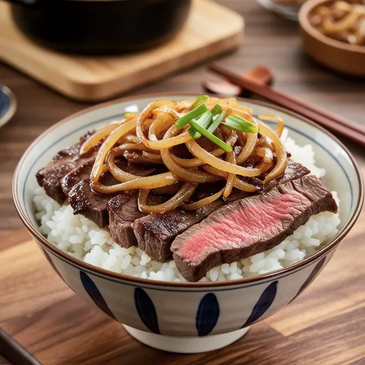 Steak Rice Bowl (Steak Don)