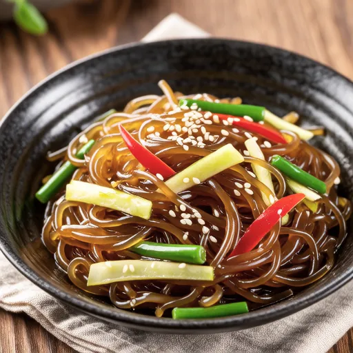 Shirataki and Kiriboshi Daikon Stir-fry with Oyster Sauce