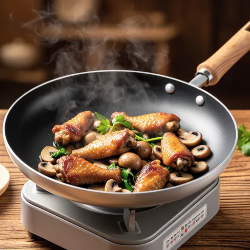 Chicken and Mushroom Parsley Stir-fry