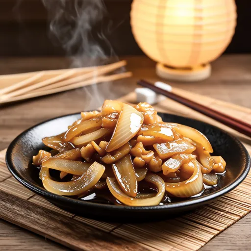 Konjac and Onion Ginger Stir-fry
