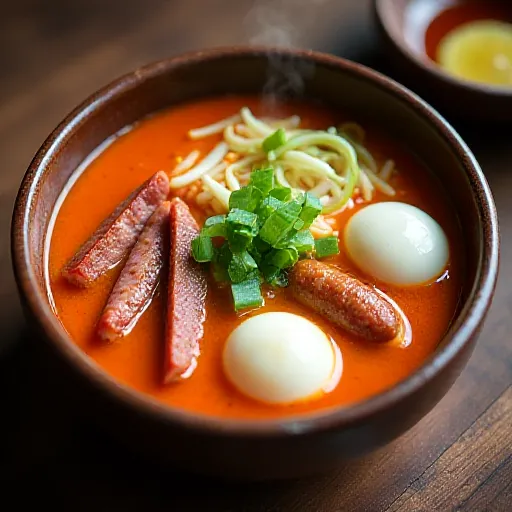 Creamy Chewy Korean-style Chige Soup
