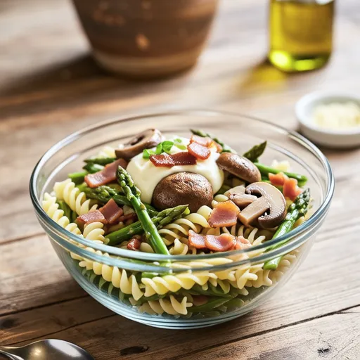 Eringi Pasta Salad