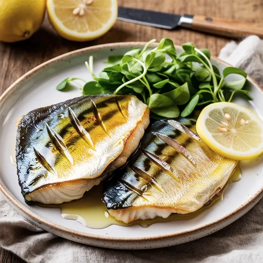Butter-Fried Horse Mackerel (Aji)
