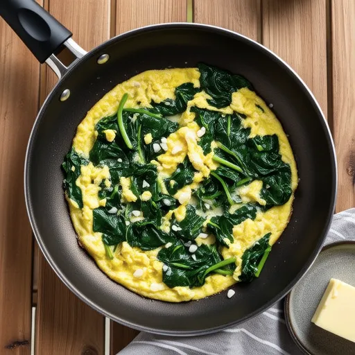 Spinach and Egg Stir-fry Recipe